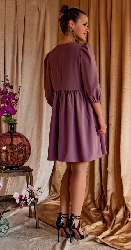Платье женское 1250 лиловый - фото3