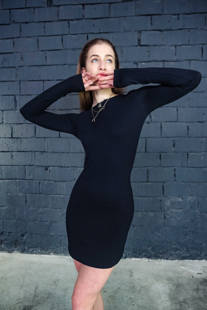 Платье женское 1281 чёрный , ООО "Табити-Стиль", черный, 48 - фото6