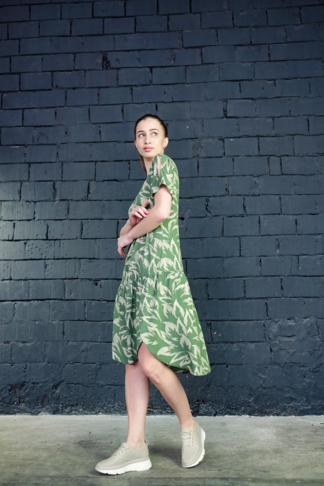 Платье женское 1272-1 зеленый, ООО "Табити-Стиль", зеленый, 56 - фото7