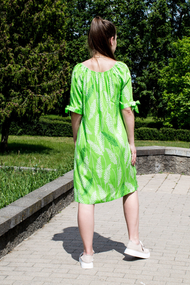 Платье женское 1259-1 салатовый - фото6