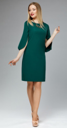 Платье женское 1155 зеленый - фото